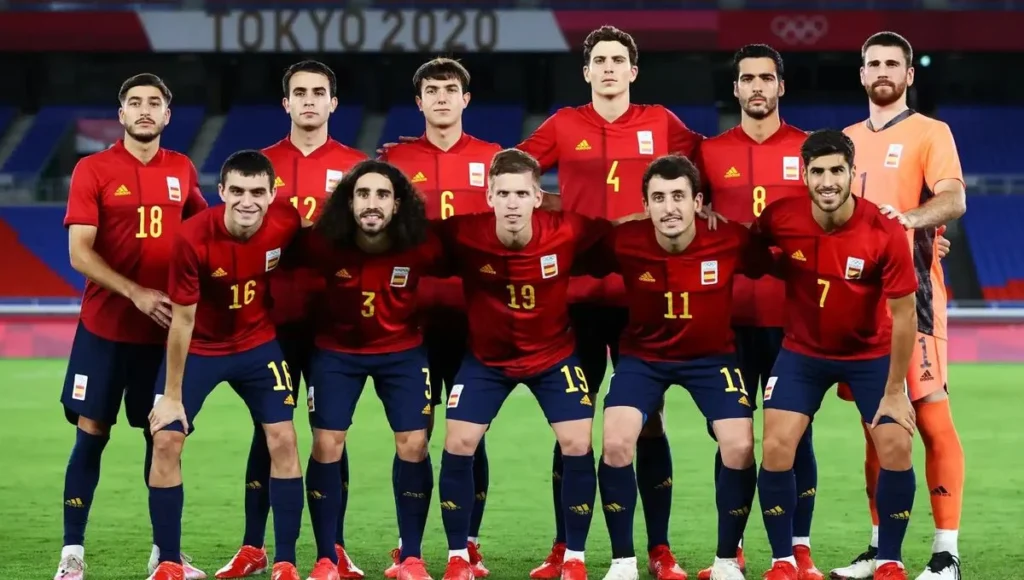 La Selección Española de Fútbol Abre los Juegos Olímpicos